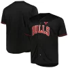 Chicago Bulls Profile Big & Tall Pop Jersey Black