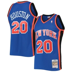 Allan Houston New York Knicks Hardwood Classics Swingman Jersey Blue