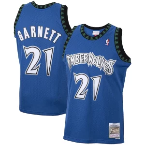Kevin Garnett Minnesota Timberwolves 2001/02 Hardwood Classics Swingman Jersey Blue