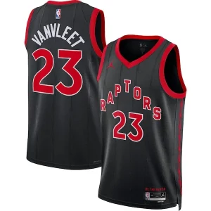 Fred VanVleet Toronto Raptors Jordan Brand Unisex Swingman Jersey Statement Edition Black
