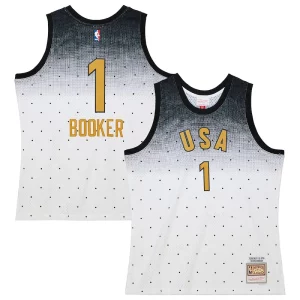 Devin Booker Team USA 2016 Hardwood Classics Rising Stars Swingman Jersey White