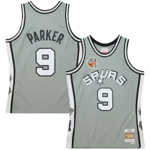 Tony Parker San Antonio Spurs Unisex Hall of Fame Class of 2023 Throwback Swingman Jersey Gray