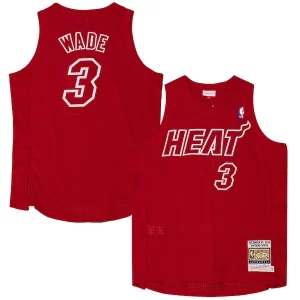 Dwyane Wade Miami Heat 2012 Authentic Player Jersey Scarlet