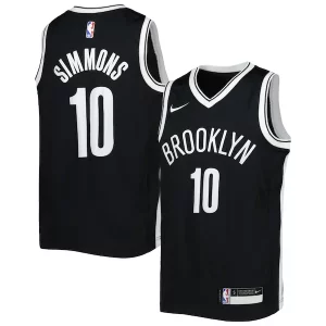 Ben Simmons Brooklyn Nets Nike Youth Swingman Jersey Icon Edition Black