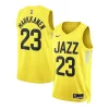 Lauri Markkanen Utah Jazz Nike Unisex Swingman Jersey Association Edition Gold