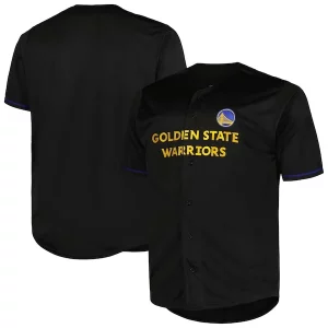 Golden State Warriors Profile Big & Tall Pop Jersey Black