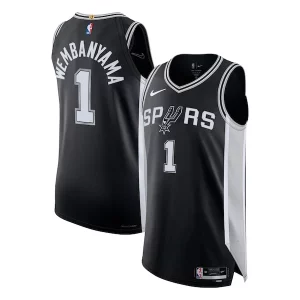 Victor Wembanyama San Antonio Spurs Nike Authentic Jersey Icon Edition Black