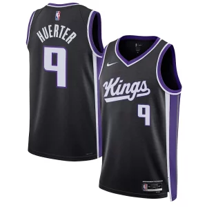 Kevin Huerter Sacramento Kings Nike Unisex Swingman Jersey Association Edition Black