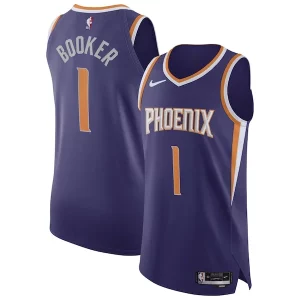 Devin Booker Phoenix Suns Nike Authentic Jersey Association Edition Purple