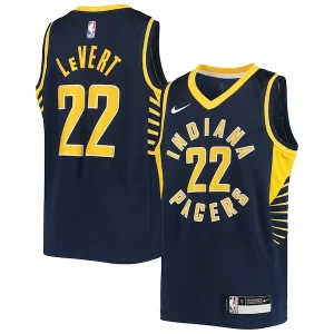 Caris LeVert Indiana Pacers Nike Youth Swingman Jersey Icon Edition Navy
