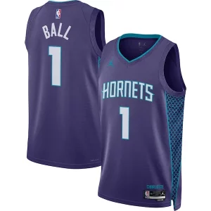 LaMelo Ball Charlotte Hornets Jordan Brand Unisex Swingman Jersey Statement Edition Purple