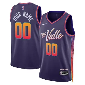 Phoenix Suns Nike Unisex 2023/24 Custom Swingman Jersey Purple City Edition