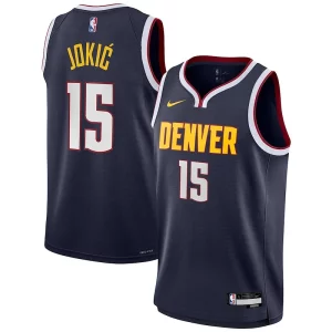 Nikola Jokic Denver Nuggets Nike Youth Swingman Jersey Icon Edition Navy
