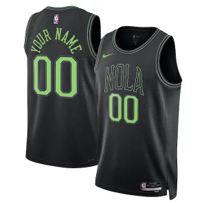 New Orleans Pelicans Nike Unisex 2023/24 Custom Swingman Jersey Black City Edition