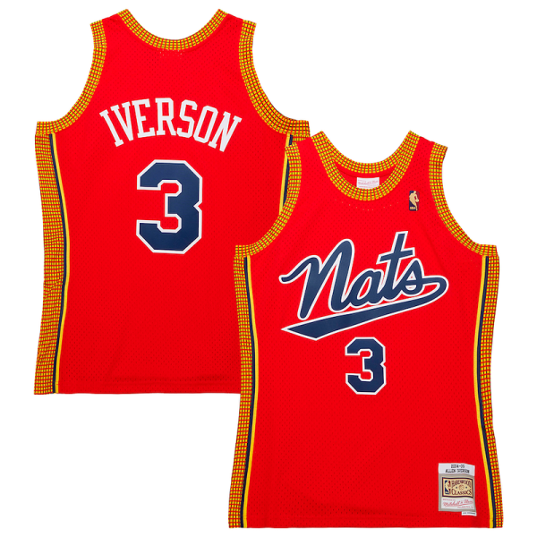 Allen Iverson Philadelphia 76ers 2004/05 Hardwood Classics Swingman Jersey Red