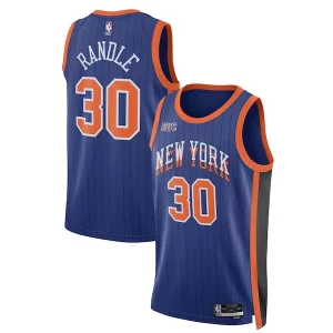 Julius Randle New York Knicks Nike Unisex 2023/24 Swingman Jersey Blue City Edition