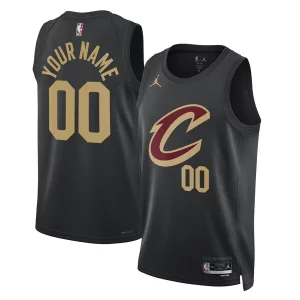 Cleveland Cavaliers Jordan Brand Unisex 2022/23 Swingman Custom Jersey Statement Edition Black
