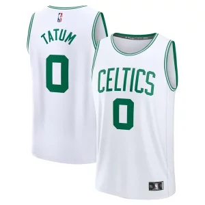 Jayson Tatum Boston Celtics Fast Break Replica Player Jersey Association Edition White