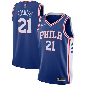 Joel Embiid Philadelphia 76ers Nike 2019/2020 Swingman Jersey Icon Edition Royal