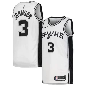 Keldon Johnson San Antonio Spurs Nike Unisex Swingman Jersey Association Edition White