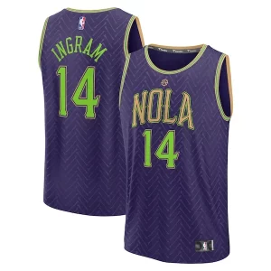 Brandon Ingram New Orleans Pelicans 2024/25 Fast Break Player Jersey City Edition Purple