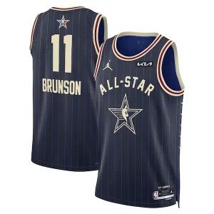 Jalen Brunson Jordan Brand Unisex 2024 NBA All-Star Game Swingman Jersey Navy