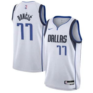 Luka Dončić Dallas Mavericks Nike Youth Swingman Jersey Association Edition White