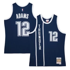 Steven Adams Oklahoma City Thunder Hardwood Classics Swingman Jersey Navy