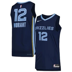 Ja Morant Memphis Grizzlies Nike Authentic Jersey Association Edition Navy