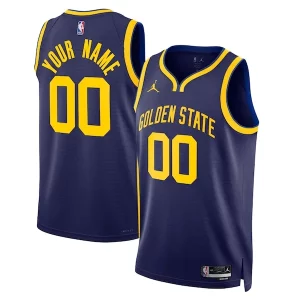 Golden State Warriors Jordan Brand Unisex 2022/23 Swingman Custom Jersey Statement Edition Blue