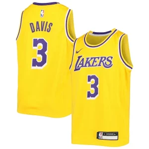 Anthony Davis Los Angeles Lakers Nike Youth Swingman Jersey Icon Edition Gold