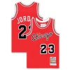 Michael Jordan Chicago Bulls Toddler Hardwood Classics 1984/85 Authentic Swingman Jersey Red