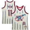 Yao Ming Houston Rockets Chainstitch Swingman Jersey Cream