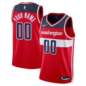 Washington Wizards Nike Unisex Swingman Custom Jersey Red Icon Edition
