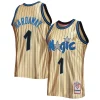 Penny Hardaway Orlando Magic 75th Anniversary 1993/94 Hardwood Classics Swingman Jersey Gold