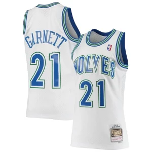 Kevin Garnett Minnesota Timberwolves 1995/96 Hardwood Classics Swingman Jersey White