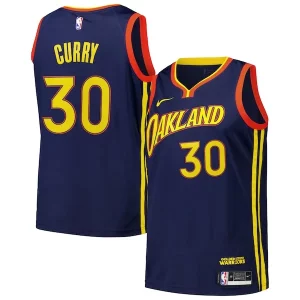 Stephen Curry Golden State Warriors Nike Swingman Player Jersey City Edition Royal