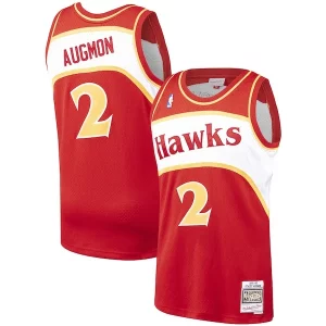 Stacey Augmon Atlanta Hawks 1991/92 Hardwood Classics Swingman Jersey Red