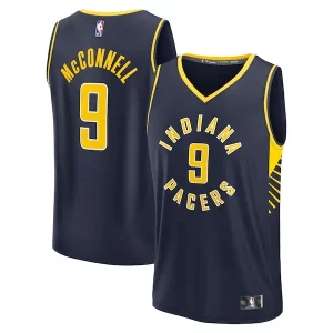 T.J. McConnell Indiana Pacers Fast Break Replica Player Jersey Icon Edition Navy