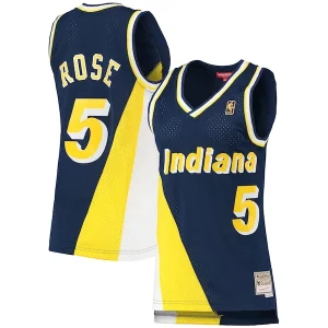 Jalen Rose Indiana Pacers Women's 1996/97 Hardwood Classics Swingman Jersey Navy