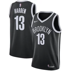 James Harden Brooklyn Nets Nike 2020/21 Swingman Jersey Black Icon Edition