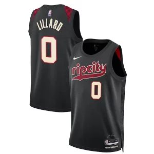 Damian Lillard Portland Trail Blazers Nike Unisex 2023/24 Swingman Jersey Black City Edition