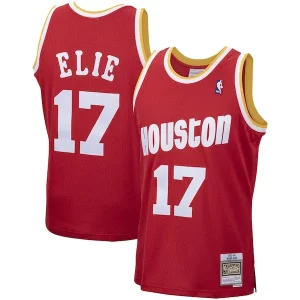Mario Elie Houston Rockets 1993/94 Hardwood Classics Swingman Jersey Red