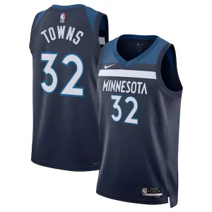 Karl-Anthony Towns Minnesota Timberwolves Nike Unisex Swingman Jersey Icon Edition Navy