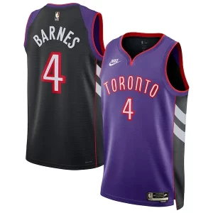 Scottie Barnes Toronto Raptors Nike Unisex 2024/25 Swingman Jersey Purple Classic Edition