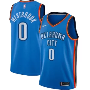 Russell Westbrook Oklahoma City Thunder Nike Swingman Player Jersey Icon Edition Blue