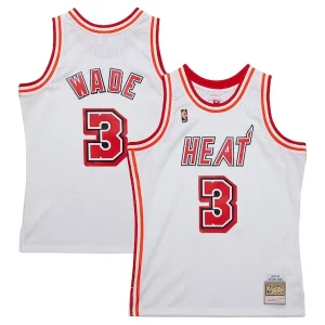 Dwyane Wade Miami Heat 2007/08 Hardwood Classics Swingman Jersey White