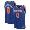 Donte DiVincenzo New York Knicks Fast Break Replica Player Jersey Icon Edition Royal