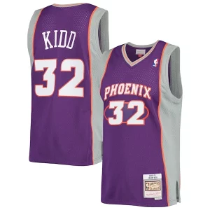 Jason Kidd Phoenix Suns Big & Tall Hardwood Classics 2000/01 Swingman Jersey Purple