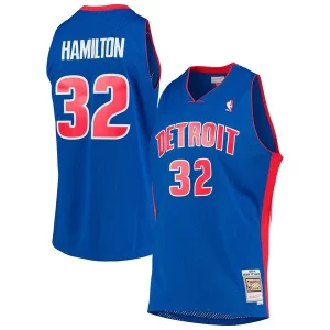 Richard Hamilton Detroit Pistons 2003/04 Hardwood Classics Swingman Jersey Blue